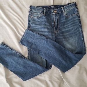 Hollister Ripped Blue Jeans